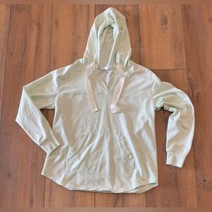 Jane and Delancey Light Green Hoodie
